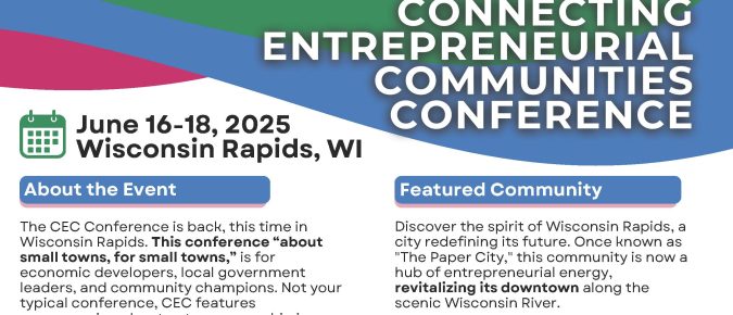 2025 Wisconsin Connecting Entrepreneurial Communities Conference